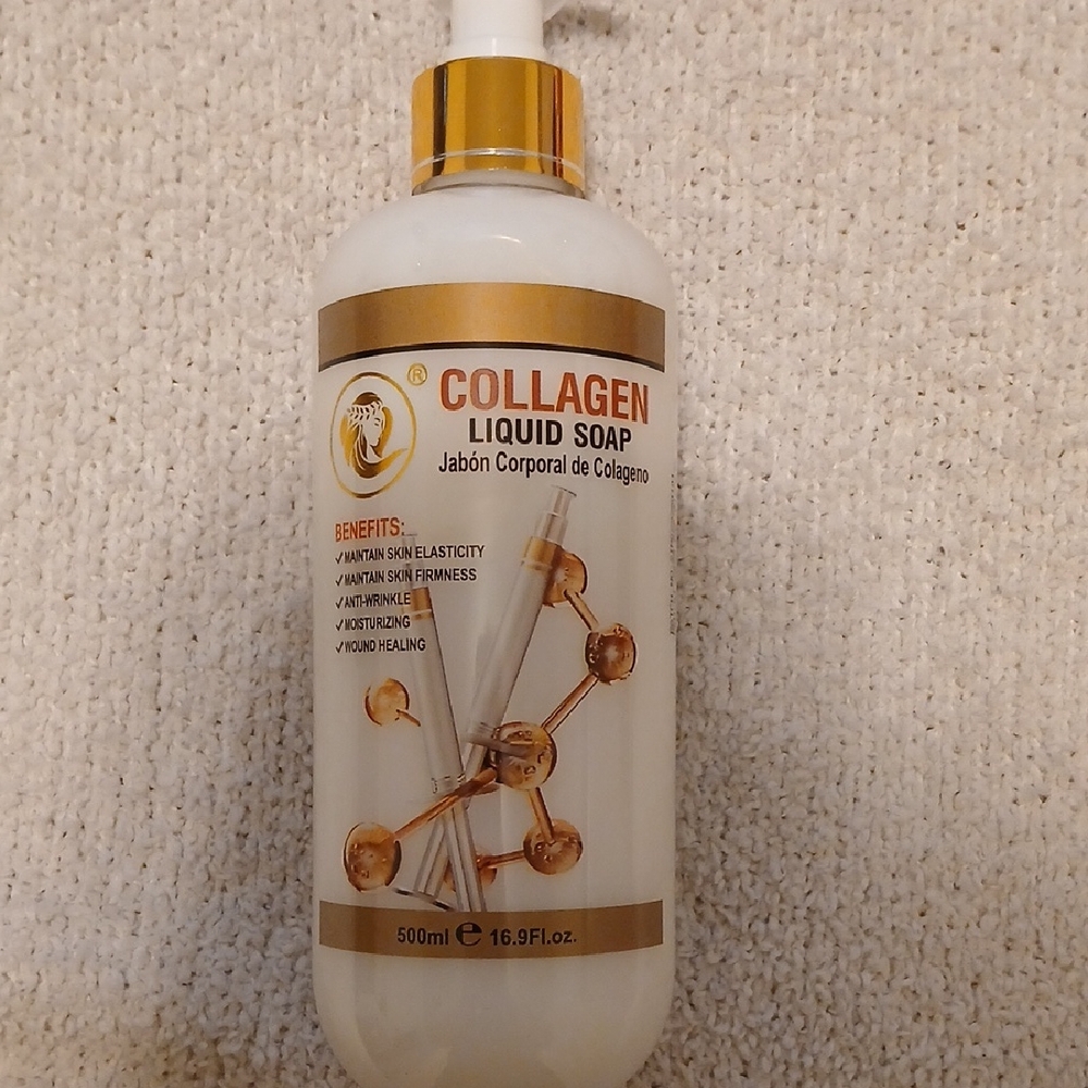 Simply Bella Collagen Liquid Soap Pump Bottle 500 ML